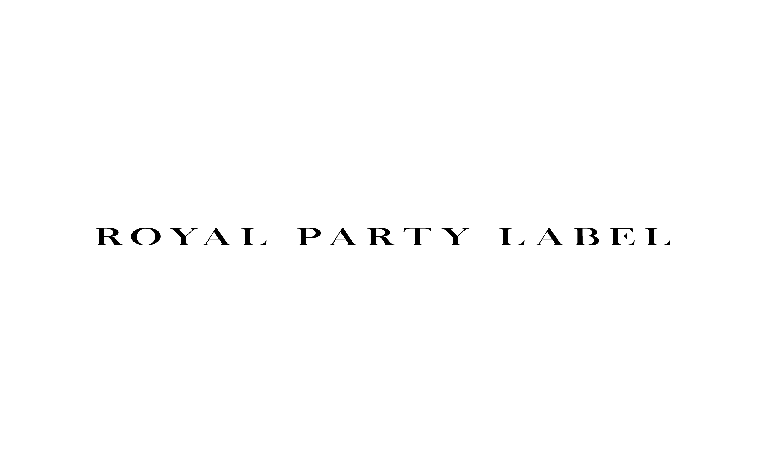 ROYAL PARTY LABEL
