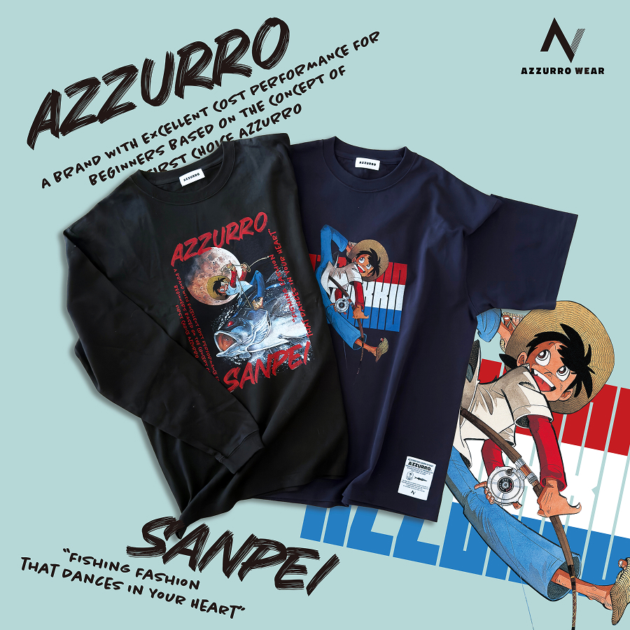 TSURIKICHI SANPEI X AZZURRO